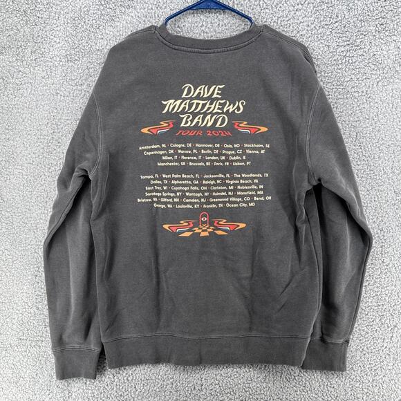 Dave Matthews Band 2024 Music Tour Crewneck Sweatshirt‎ Men's Sz Medium NEW! - Picture 4 of 5